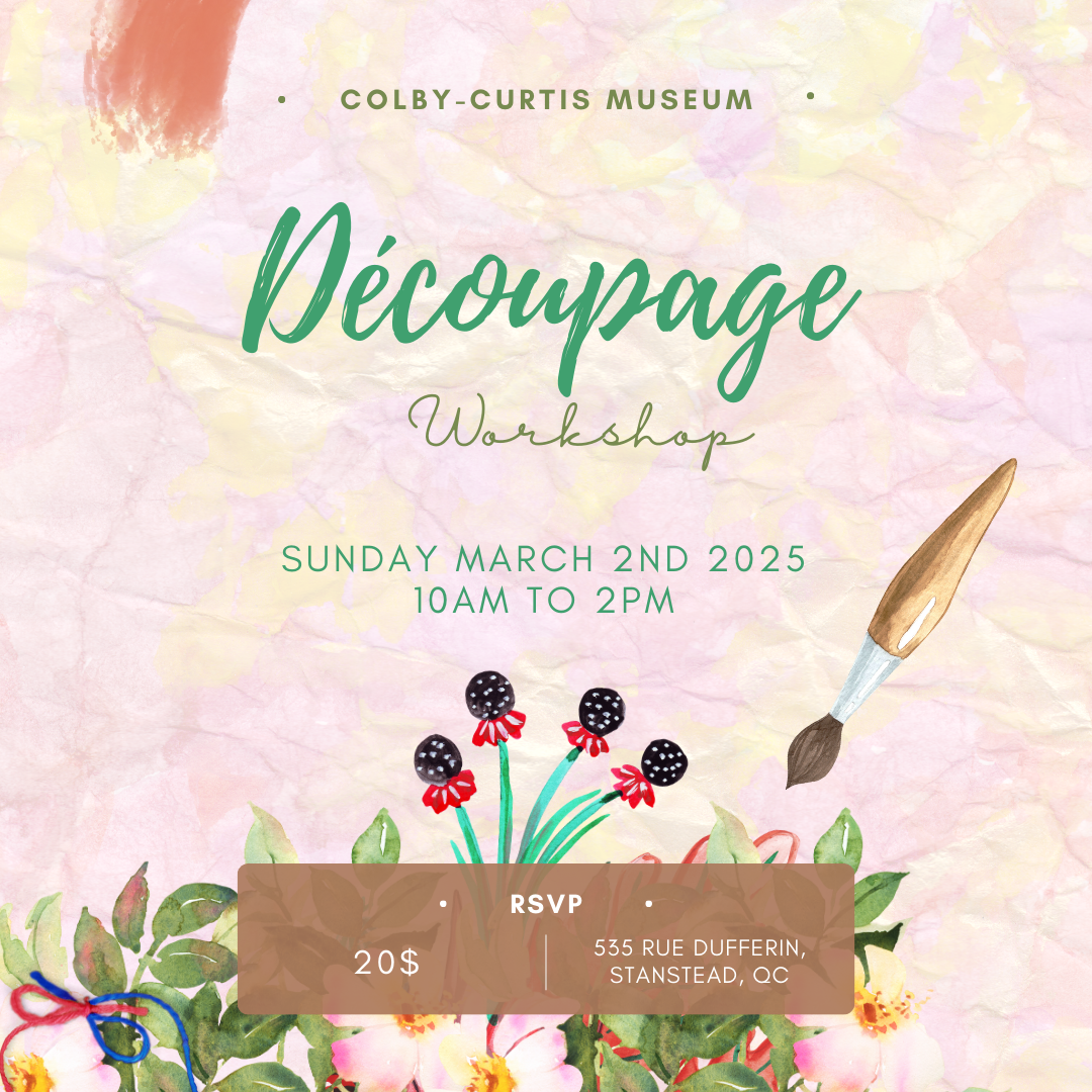 Découpage Workshop - March 2nd